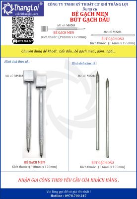 BÚT - BẺ GẠCH THẮNG LỢI